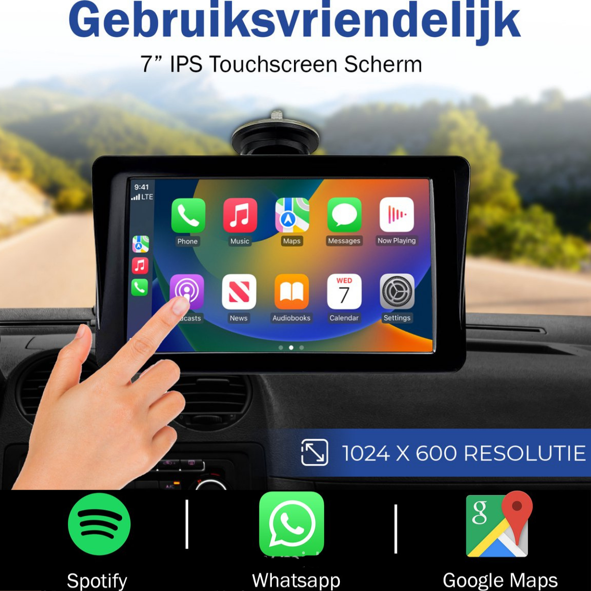 CarPlay™: Geschikt voor Android & iOS!